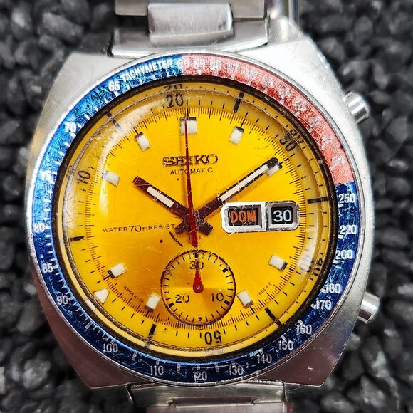 Vintage Seiko Pogue 6139 - 6005 Automatic Watch - Picture 1 of 7